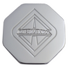 Chrome Octagon Shaped Air Brake Knob - International