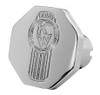 Custom Knobs Kenworth Old Logo Octagon Knob - Chrome