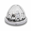 Trux Accessories TRUX Clear/Red Star Burst Clearance and Marker Watermelon Light - 19 Diodes