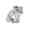United Pacific Sitting Pig Hood Ornament - Chrome
