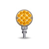 Trux Accessories TRUX Clear Amber/Red Turn & Marker Double Face Round Light - 3" Mini (28 Diodes) - TLED-DL3XC