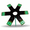 Trux Accessories TRUX 8" Star Green LED for 15" Donaldson & Vortox Air Breather (24 Diodes) - TLED-X1G