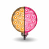 Trux Accessories TRUX Double Face Combination Dual Revolution Amber/Red/Pink LED (38 Diodes) - TLED-DFXPINK