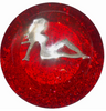 Twisted Shifterz Chrome Lady Brake Knob