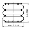 Contitech Air Spring (7808)