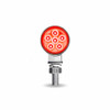 Trux Accessories TRUX Mini Round Double Face Amber/Red to Blue Marker Light (12 Diodes) - TLED-DL1XB