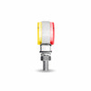 Trux Accessories TRUX Mini Round Double Face Amber/Red to Green Marker Light (12 Diodes) - TLED-DL1XG