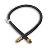 Fleet Pride 48" Rubber Swivel Air Brake Hose Assembly - 1/2" ID