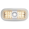 Trux Accessories TRUX LED Interior Projector 7-Color Dome and Map Light for Peterbilt - (Chrome) - TLED-IR10