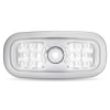 Trux Accessories TRUX LED Interior Projector 7-Color Dome and Map Light for Peterbilt - (Chrome) - TLED-IR10