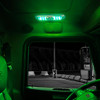 Trux Accessories LED Interior Projector 7-Color Dome and Map Light for Peterbilt - Black