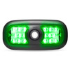 Trux Accessories LED Interior Projector 7-Color Dome and Map Light for Peterbilt - Black