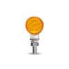 Trux Accessories TRUX 1.8" Amber/Red Mini Double Face Round Marker Light with Reflector LEDs - (12 Diodes) - TLED-DL1X