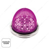 United Pacific 17 LED Double Fury Watermelon Light with Low Profile Stainless Steel Bezel - Red/Purple