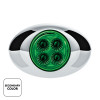 United Pacific 4 LED Double Fury Light - Red/Green