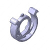 Freightliner Diesel Exhaust Fluid (DEF) Line Clip - 3/8"