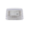 United Pacific 36 LED Square Cab Light - Clear Amber