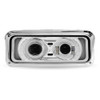 Trux Accessories Universal Chrome LED Projector Headlight Assembly with Glow Position & Marker LED Accents - (Driver Side)