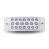 Trux Accessories 2in x 6in Clear Amber LED Trailer Light - Marker
