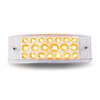 Trux Accessories 2in x 6in Clear Amber LED Trailer Light - Marker
