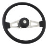 Steering Creations 18" Black Polyurethane Rim Steering Wheel- Jasper