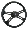 Steering Creations 18" Painted Wood Rim Steering Wheel- "Phantom"