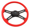 Steering Creations 18" Steering Wheel- "Midnight Viper Red"