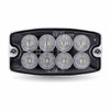 Trux Accessories Dual Solid Color Directional LED Slim Surface Strobe Light – (Amber/Blue)
