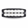 Trux Accessories Dual Solid Color Directional LED Slim Surface Strobe Light –  (Amber/White)