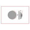 Trux Accessories 4" White Back-Up LED Light