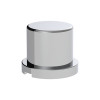 United Pacific 15/16" X 1-3/16" Chrome Frame Nut Cover - Push On (10 Pack)