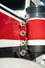 JML Kustoms Peterbilt Front 15" Air Cleaner Watermelon Light Bracket (4 Hole)