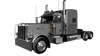 JML Kustoms Peterbilt 589 Strap Mount Front Air Cleaner Watermelon Light Bracket (5 Hole)