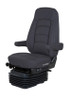 Bostrom Wide Ride with Serta Leather Seat -  Black