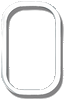 Valley Chrome Kenworth Passenger Door Exterior Window Trim