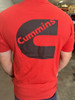 Cummins Logo Tee Shirt - Red