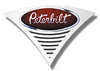 Valley Chrome Peterbilt Hood Emblem Accent - Chevron