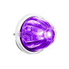 United Pacific Ultraburst Glass Watermelon Flush Mount Kit with Bulb