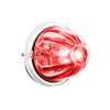 United Pacific Ultraburst Glass Watermelon Flush Mount Kit with Bulb