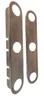 JML Kustoms Front Peterbilt 15" Air Cleaner Bracket with Radius Ends and (2) Watermelon Holes