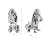 United Pacific Bassett Hound Hood Ornament