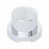 United Pacific 1/2" x 13/16" Push On Nut Cover - Chrome (10 Pack)