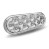 White Back-Up Mirror LED Oval Light