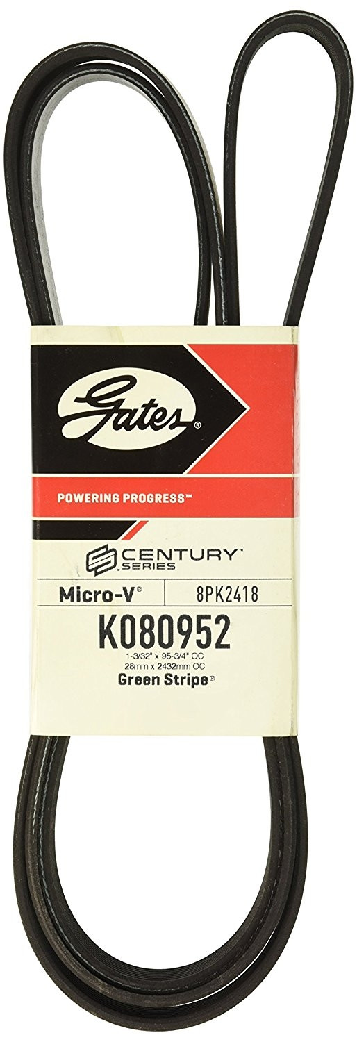 Gates Century Series MicroV, 8 Groove Serpentine Belt Fitzgerald