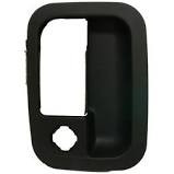 PT Auto Warehouse Exterior Door Handle – Primed Black, Driver Side Rear Replacement Handle