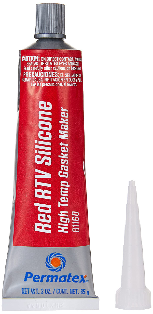 Permatex High-Temp red RTV silicone