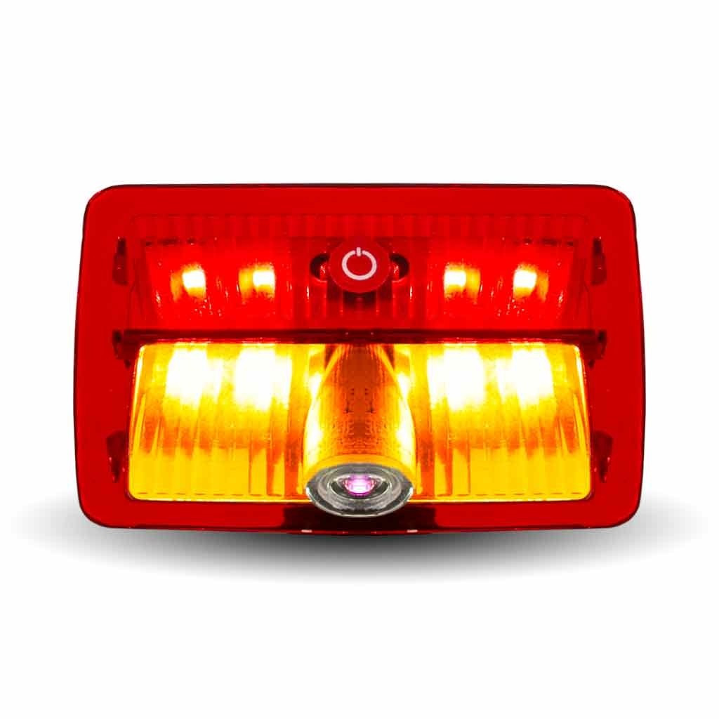 LED Projector 6color Interior Door Logo Light with Oval USA Flag Image