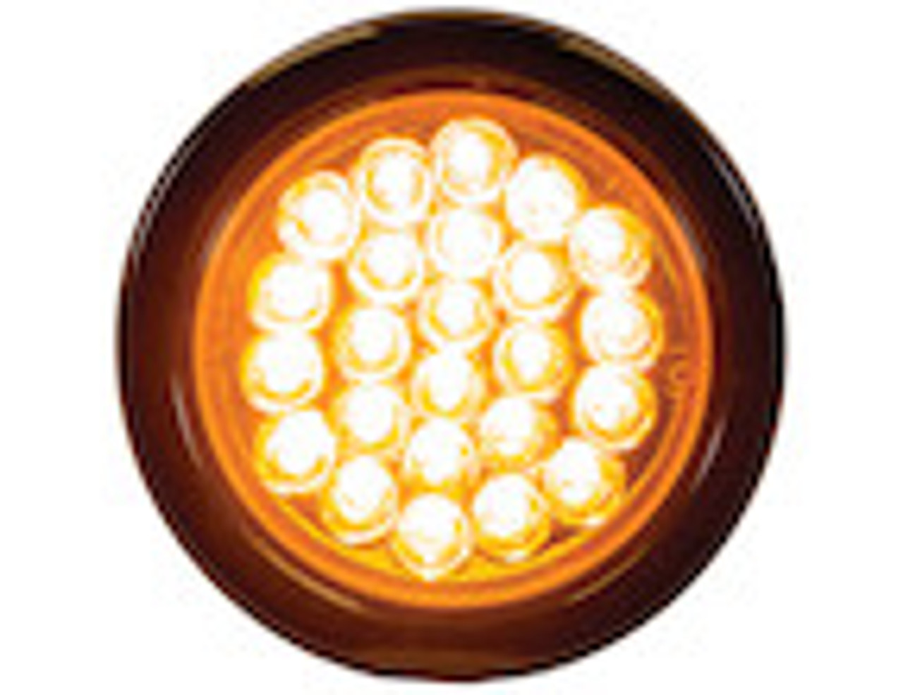 6 Inch Quad Flash Oval LED Recessed Strobe Light Series