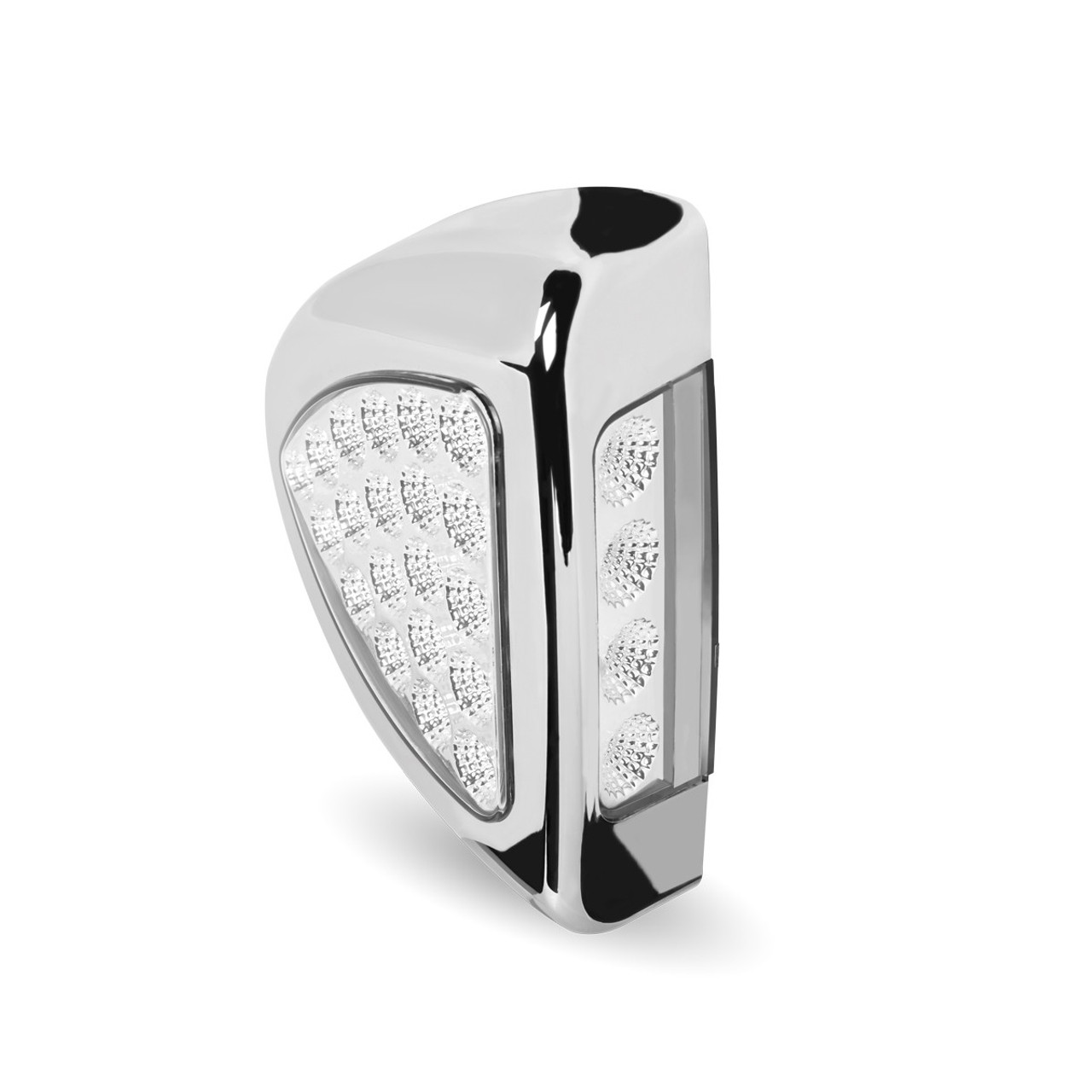 Peterbilt Side Headlight Triangle Dual Revolution Amber