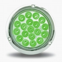 Trux Accessories Trux 4" Flanged Dual Revolution LED Light - Red/Green